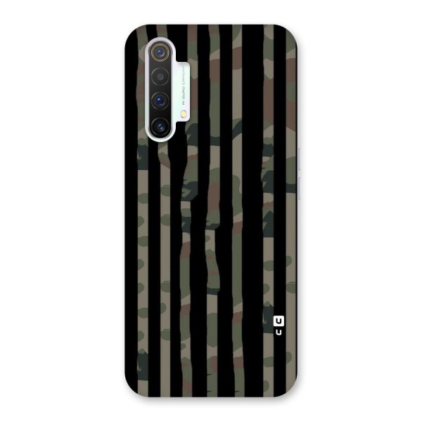 Army Stripes Back Case for Realme X3 SuperZoom