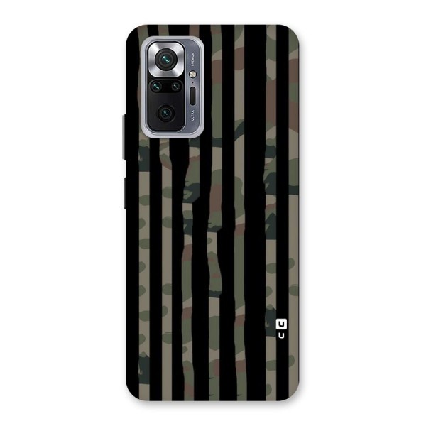 Army Stripes Back Case for Redmi Note 10 Pro