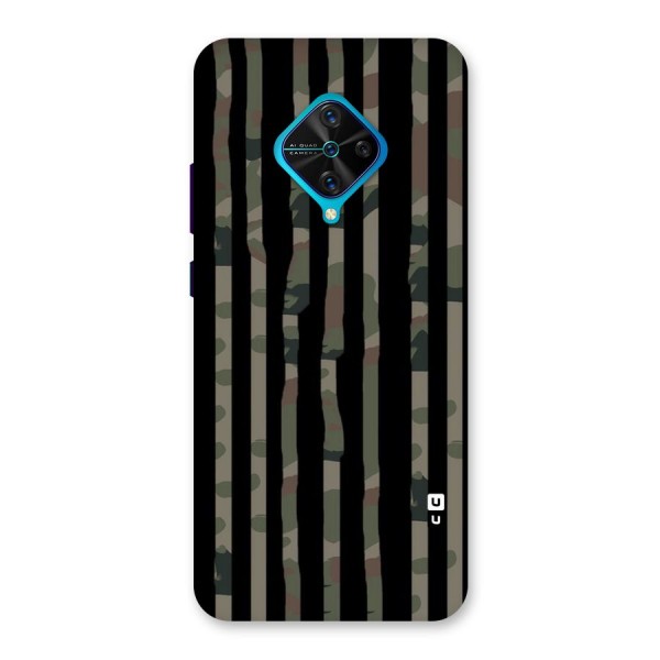 Army Stripes Back Case for Vivo S1 Pro