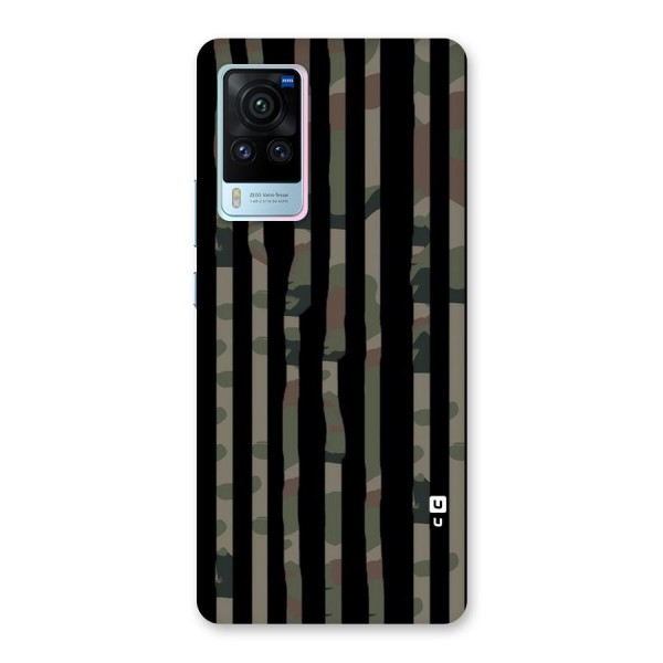 Army Stripes Back Case for Vivo X60 Pro