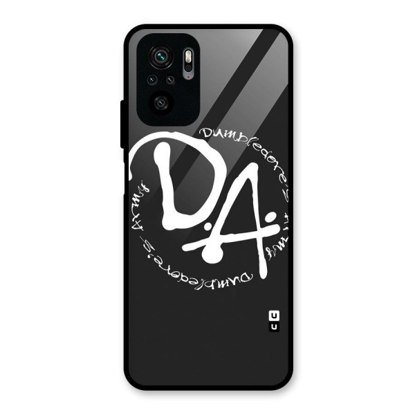 Army Strong Glass Back Case for Redmi Note 10