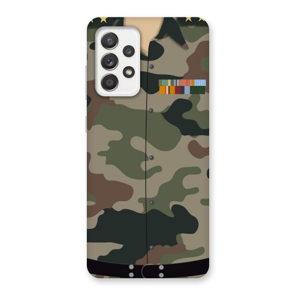 Army Uniform Back Case for Galaxy A52