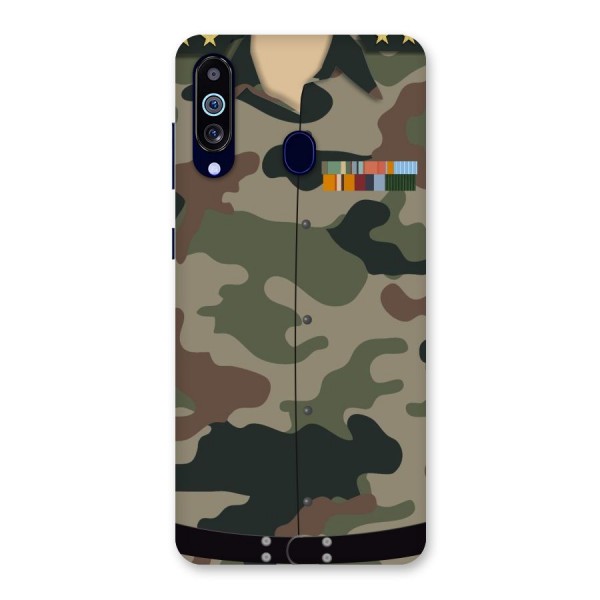 Army Uniform Back Case for Galaxy A60