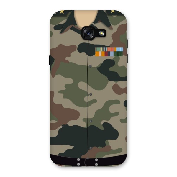 Army Uniform Back Case for Galaxy A7 (2017)