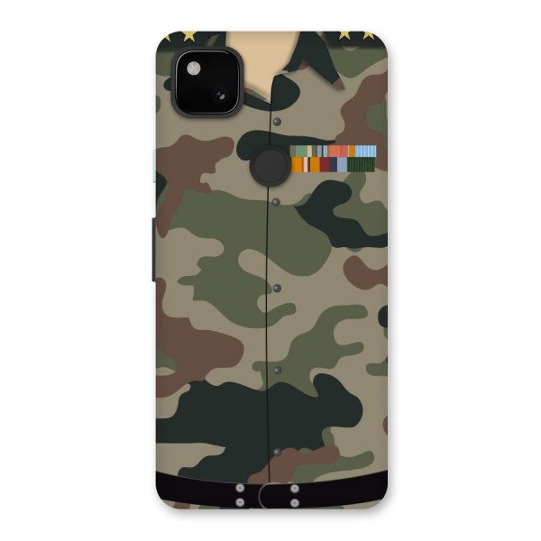 Army Uniform Back Case for Google Pixel 4a