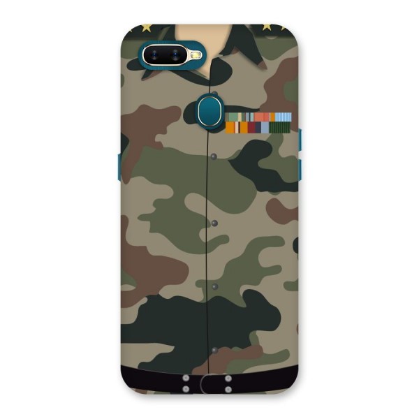 Army Uniform Back Case for Oppo A12