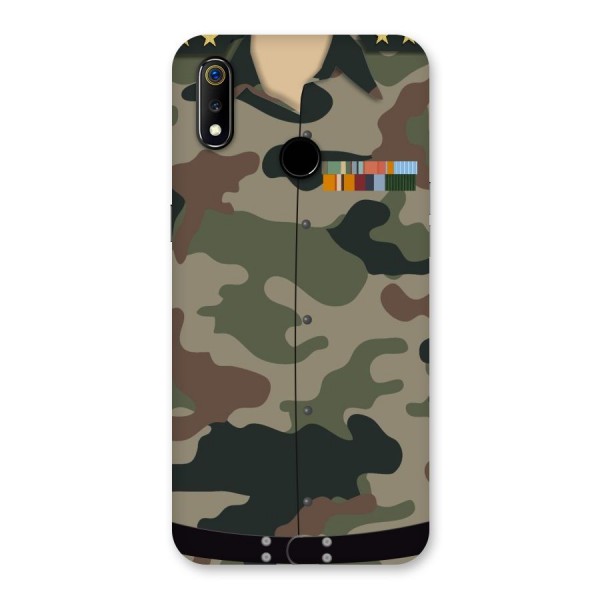 Army Uniform Back Case for Realme 3