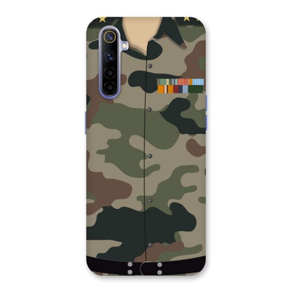 Army Uniform Back Case for Realme 6i