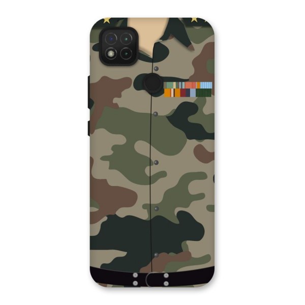 Army Uniform Back Case for Redmi 9C