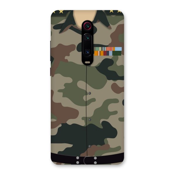 Army Uniform Back Case for Redmi K20