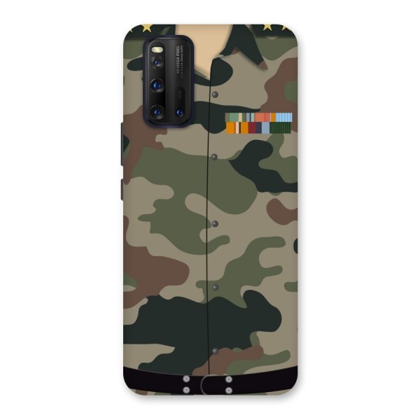 Army Uniform Back Case for Vivo iQOO 3