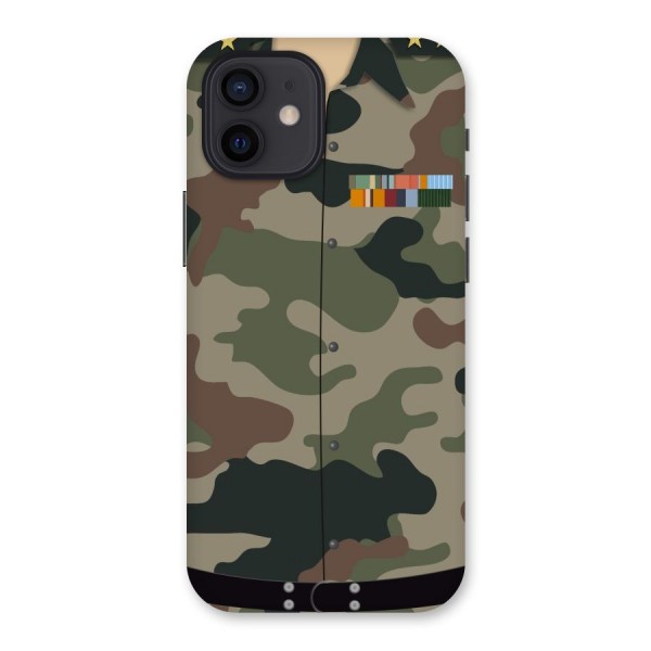 Army Uniform Back Case for iPhone 12