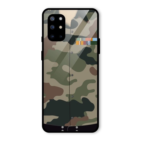 Army Uniform Glass Back Case for OnePlus 8T