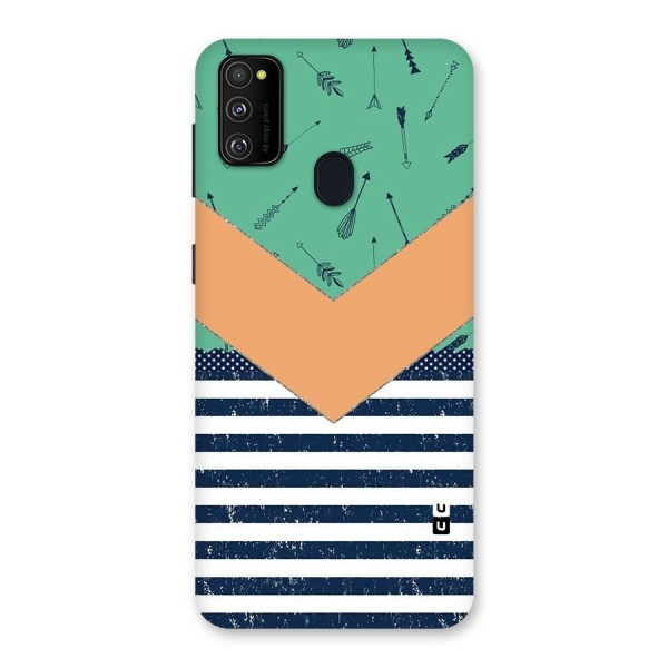 Arrows and Stripes Back Case for Galaxy M21