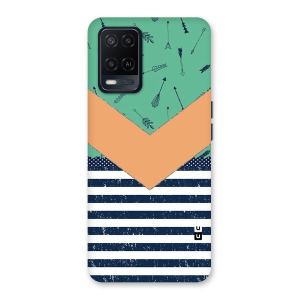 Arrows and Stripes Back Case for Oppo A54