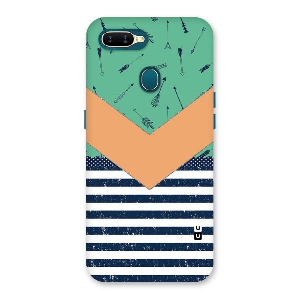 Arrows and Stripes Back Case for Oppo A7