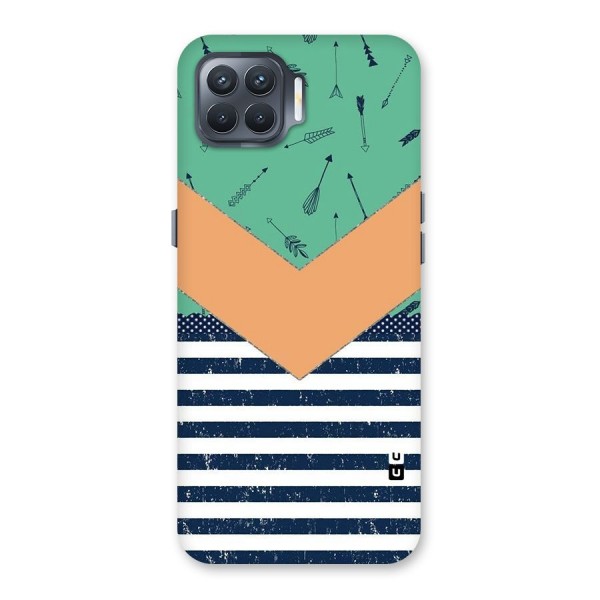 Arrows and Stripes Back Case for Oppo F17 Pro