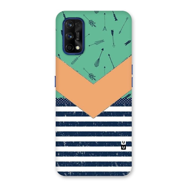 Arrows and Stripes Back Case for Realme 7 Pro