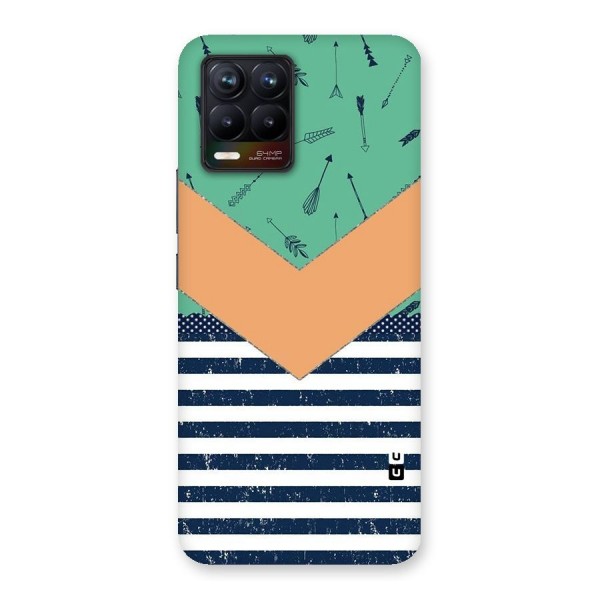 Arrows and Stripes Back Case for Realme 8