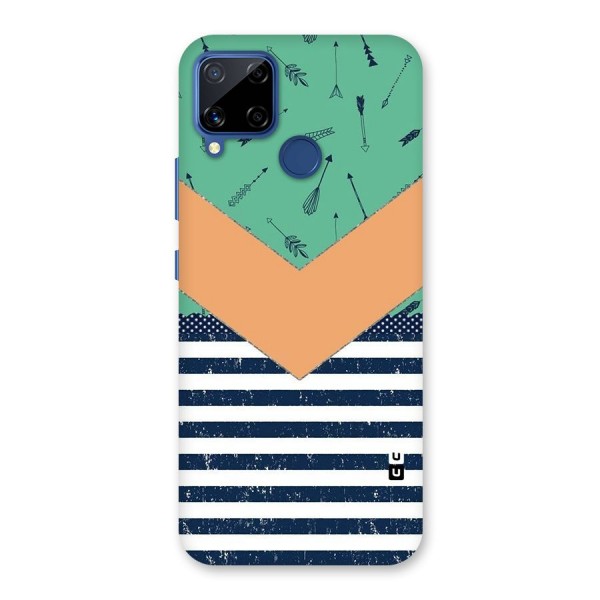 Arrows and Stripes Back Case for Realme Narzo 30A