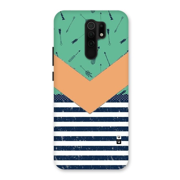 Arrows and Stripes Back Case for Redmi 9 Prime