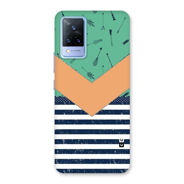 Arrows and Stripes Back Case for Vivo V21 5G