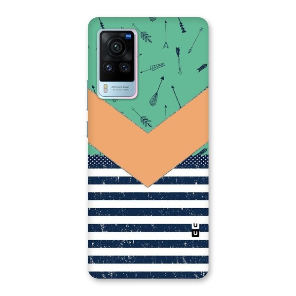 Arrows and Stripes Back Case for Vivo X60 Pro