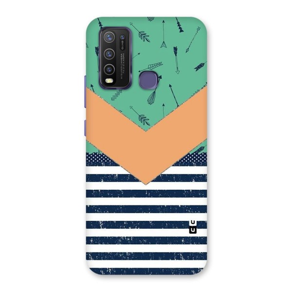 Arrows and Stripes Back Case for Vivo Y30