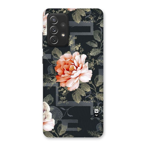 Art And Floral Back Case for Galaxy A72