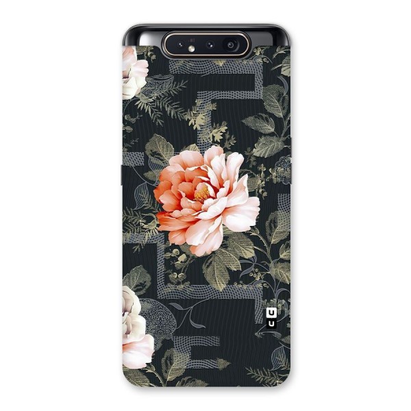 Art And Floral Back Case for Galaxy A80