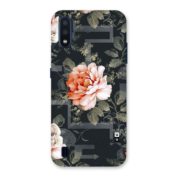 Art And Floral Back Case for Galaxy M01