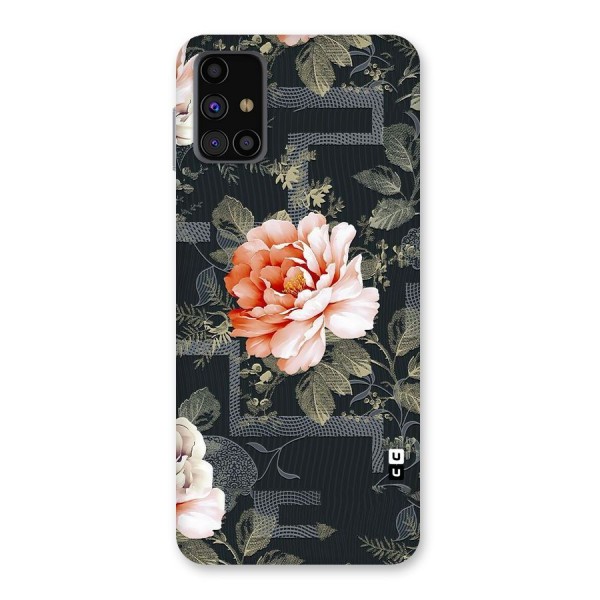 Art And Floral Back Case for Galaxy M31s