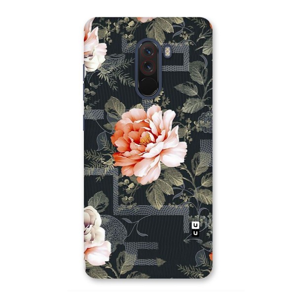 Art And Floral Back Case for Poco F1