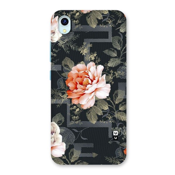 Art And Floral Back Case for Vivo Y1s