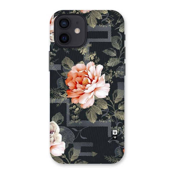 Art And Floral Back Case for iPhone 12