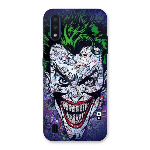 Art Face Back Case for Galaxy M01