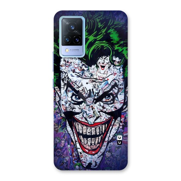 Art Face Back Case for Vivo V21 5G