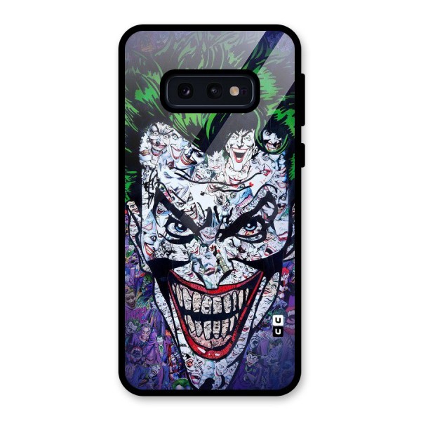 Art Face Glass Back Case for Galaxy S10e