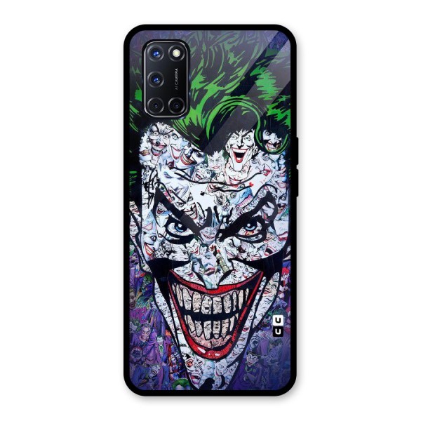 Art Face Glass Back Case for Oppo A52