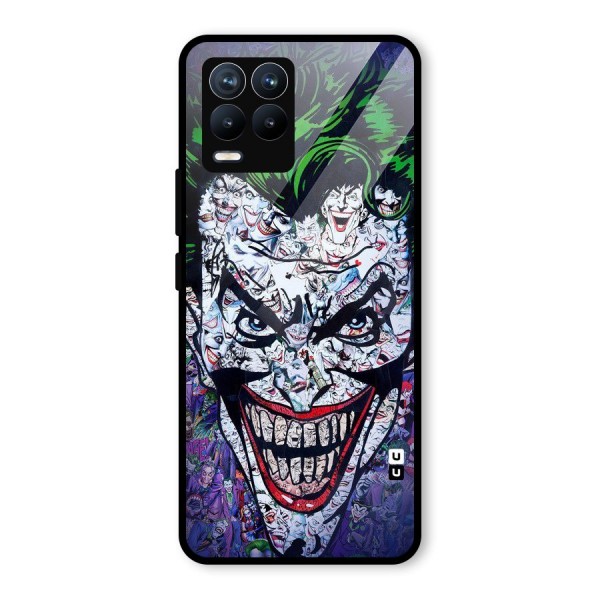 Art Face Glass Back Case for Realme 8 Pro