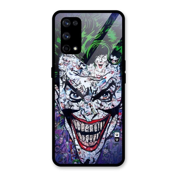 Art Face Glass Back Case for Realme X7 Pro