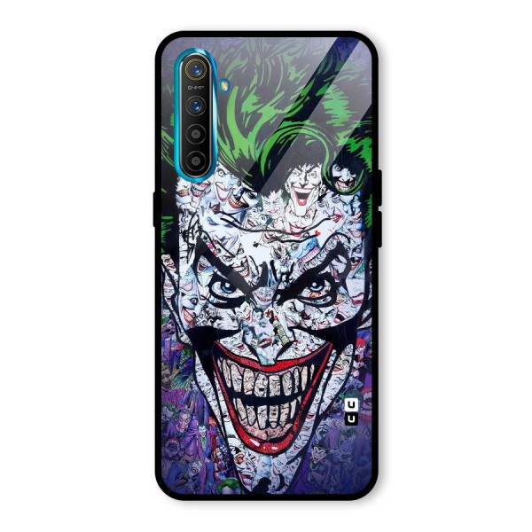 Art Face Glass Back Case for Realme XT