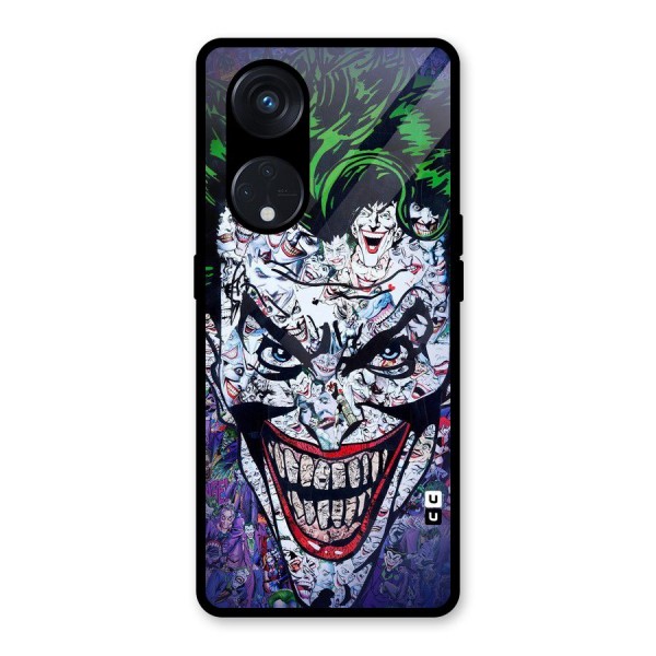 Art Face Glass Back Case for Reno8 T 5G