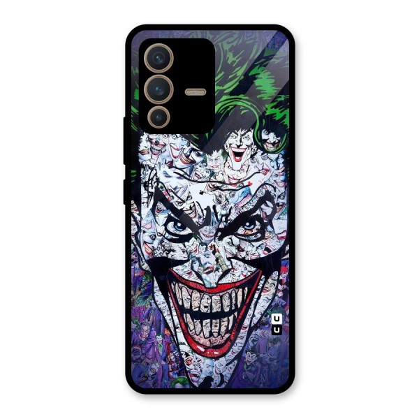 Art Face Glass Back Case for Vivo V23 5G