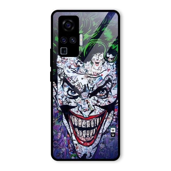 Art Face Glass Back Case for Vivo X50 Pro