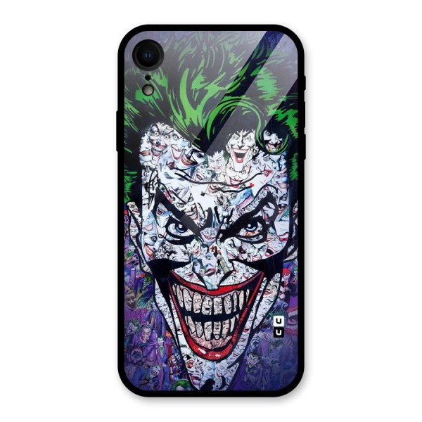 Art Face Glass Back Case for XR