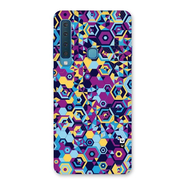 Artistic Abstract Back Case for Galaxy A9 (2018)