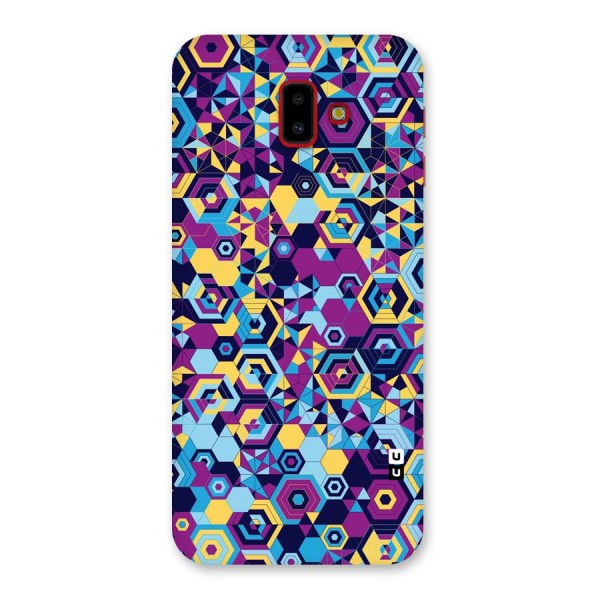 Artistic Abstract Back Case for Galaxy J6 Plus