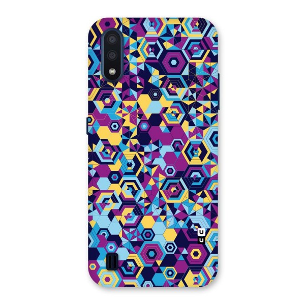 Artistic Abstract Back Case for Galaxy M01