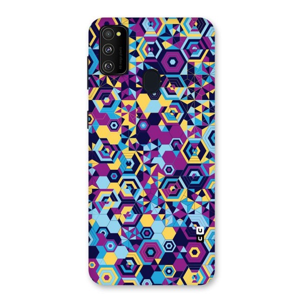 Artistic Abstract Back Case for Galaxy M21